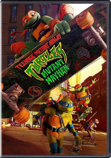 Teenage Mutant Ninja Turtles: Mutant Mayhem DVD (United .